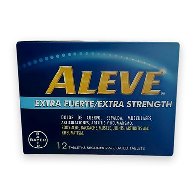 Aleve Extra Fuerte 12 Tabletas