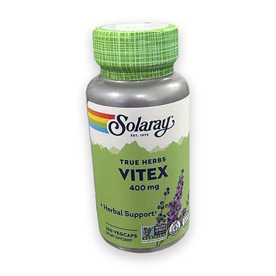 Solaray True Herbs Vitex 400 mg