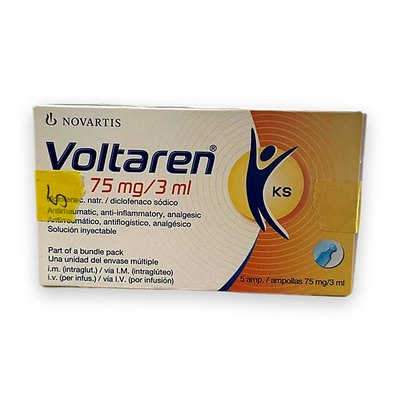 Voltaren 75 mg / 3 mL Inyectable